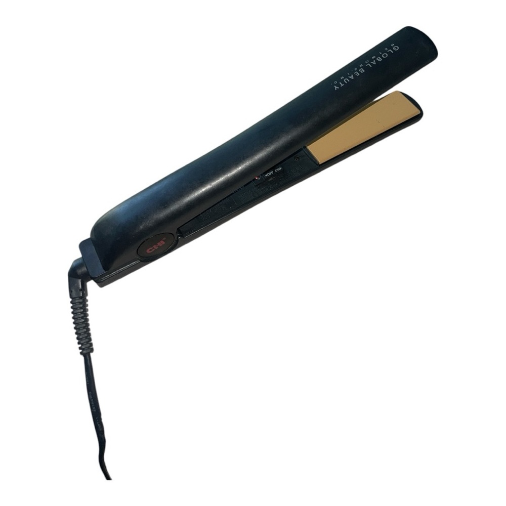 Chi Farouk original 1” ceramic hairstyling iron straightener black GF1001 - Picture 5 of 8